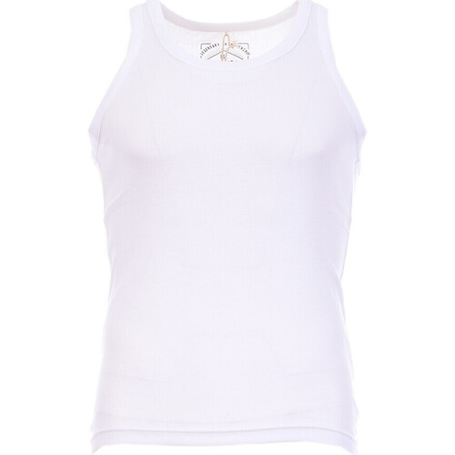 Abbigliamento Uomo Top / T-shirt senza maniche La Maison Blaggio MB-DOCKER Bianco