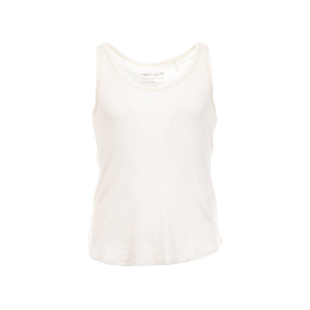 Abbigliamento Bambina Top / T-shirt senza maniche Teddy Smith 51106613D Bianco