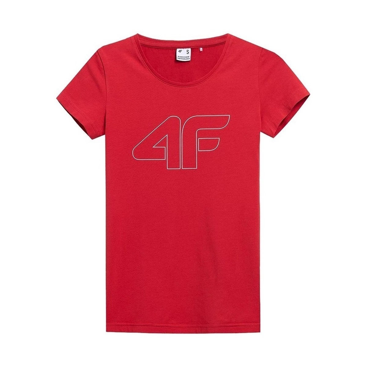 Abbigliamento Donna T-shirt maniche corte 4F TSD353 Rosso