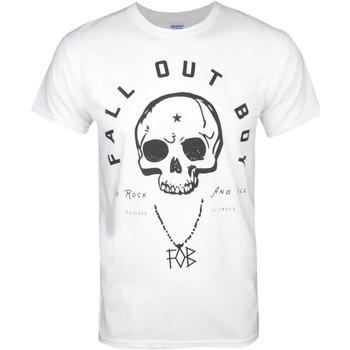 Abbigliamento Uomo T-shirts a maniche lunghe Fall Out Boy  Bianco