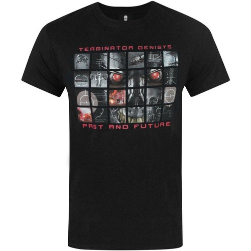 Abbigliamento Uomo T-shirts a maniche lunghe Terminator NS4042 Nero
