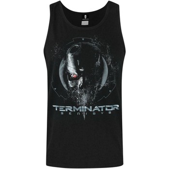 Abbigliamento Uomo Top / T-shirt senza maniche Terminator Endoskeleton Nero