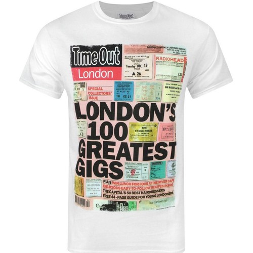 Abbigliamento Uomo T-shirts a maniche lunghe Time Out NS4074 Bianco