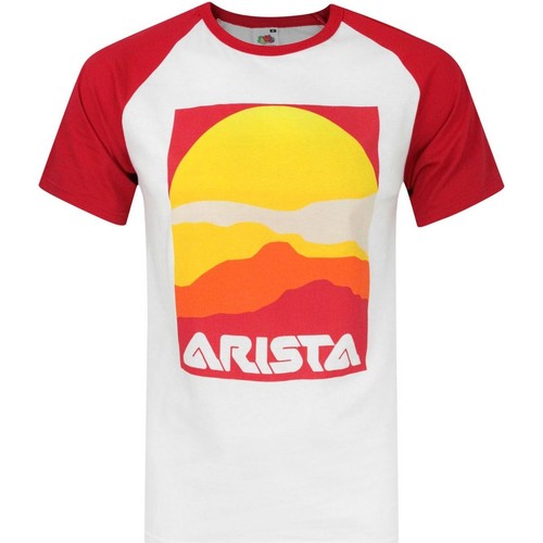 Abbigliamento Uomo T-shirts a maniche lunghe Arista Records NS4081 Bianco