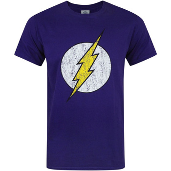Abbigliamento Uomo T-shirts a maniche lunghe Dc Comics NS4088 Viola