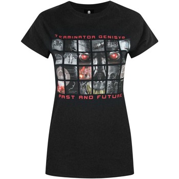 Abbigliamento Donna T-shirts a maniche lunghe Terminator NS4208 Nero