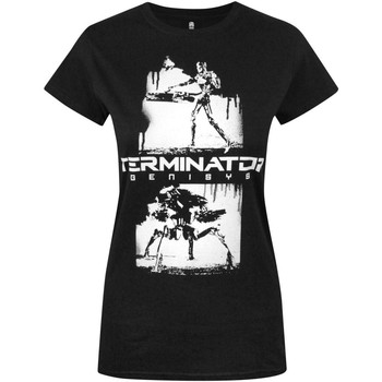 Abbigliamento Donna T-shirts a maniche lunghe Terminator NS4214 Nero