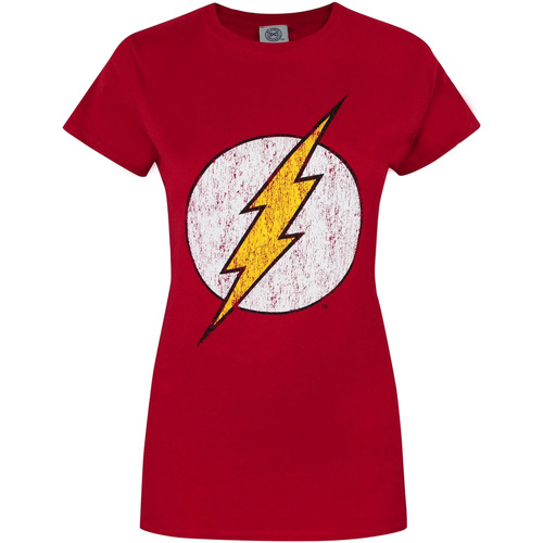 Abbigliamento Donna T-shirts a maniche lunghe Flash NS4229 Rosso