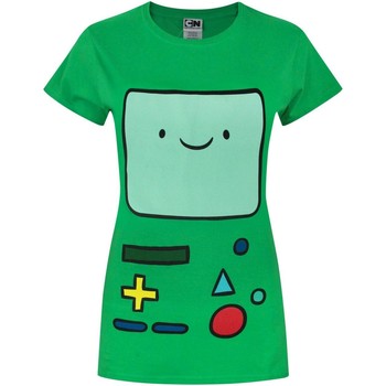 Abbigliamento Donna T-shirts a maniche lunghe Adventure Time  Verde