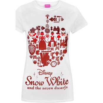 Abbigliamento Donna T-shirts a maniche lunghe Disney NS4282 Rosso