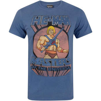 Abbigliamento Uomo T-shirts a maniche lunghe He-Man NS4384 Blu