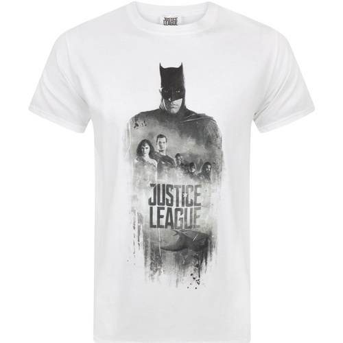 Abbigliamento Uomo T-shirts a maniche lunghe Justice League NS4413 Bianco