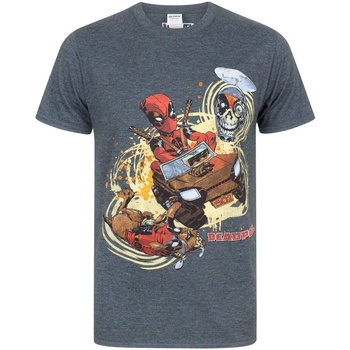 Abbigliamento Uomo T-shirt maniche corte Marvel  Grigio