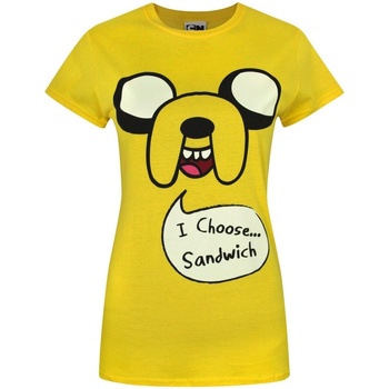 Abbigliamento Donna T-shirts a maniche lunghe Adventure Time  Multicolore