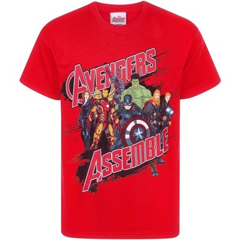 Abbigliamento Bambino T-shirt maniche corte Marvel  Rosso