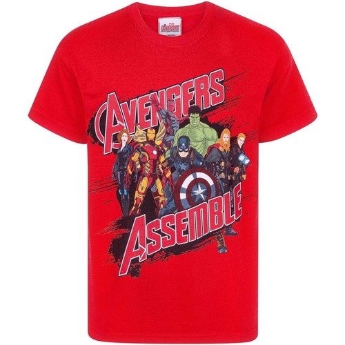 Abbigliamento Bambino T-shirt maniche corte Marvel NS4534 Rosso