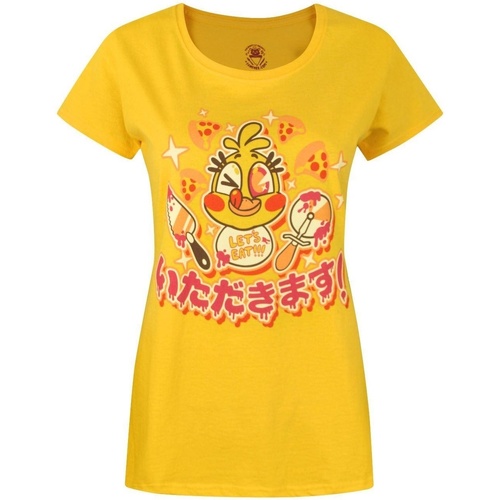 Abbigliamento Donna T-shirts a maniche lunghe Five Nights At Freddys NS4538 Multicolore