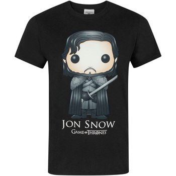Abbigliamento Uomo T-shirts a maniche lunghe Game Of Thrones Funko Nero