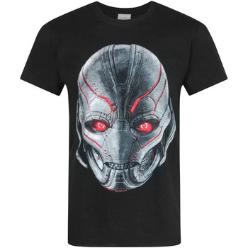 Abbigliamento Uomo T-shirts a maniche lunghe Avengers  Nero