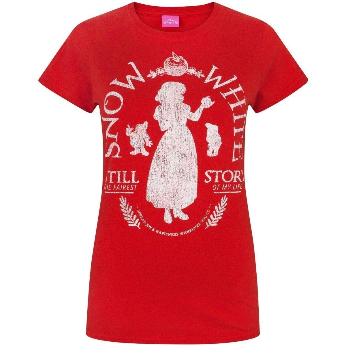 Abbigliamento Donna T-shirts a maniche lunghe Disney NS4614 Rosso