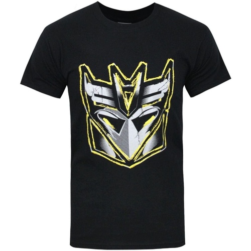 Abbigliamento Uomo T-shirts a maniche lunghe Transformers NS4678 Nero
