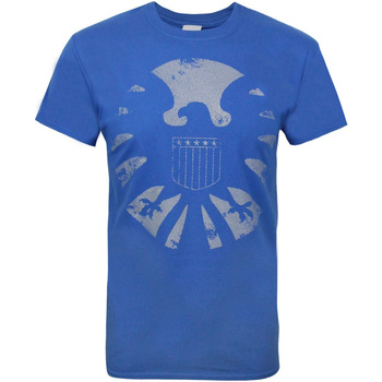 Abbigliamento Uomo T-shirt maniche corte Marvel  Blu