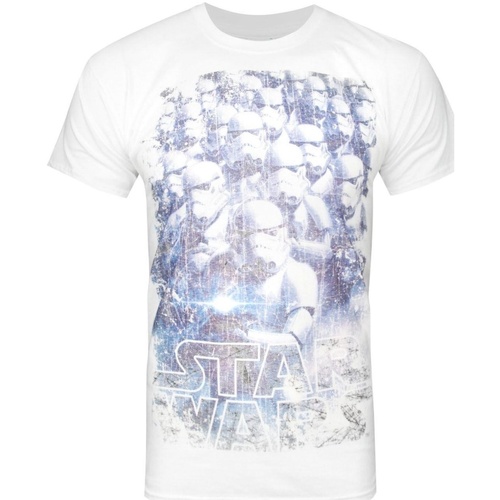 Abbigliamento Uomo T-shirts a maniche lunghe Disney NS4748 Bianco