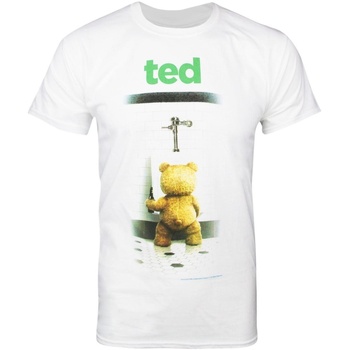 Abbigliamento Uomo T-shirts a maniche lunghe Ted Bathroom Bianco