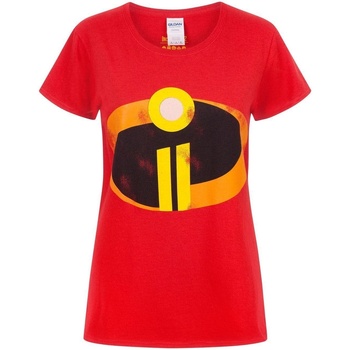 Abbigliamento Donna T-shirts a maniche lunghe The Incredibles NS4762 Rosso