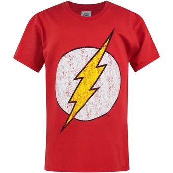 Abbigliamento Bambino T-shirt maniche corte Flash NS5009 Rosso