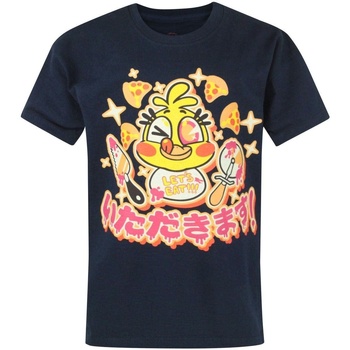Abbigliamento Unisex bambino T-shirt maniche corte Five Nights At Freddys  Blu