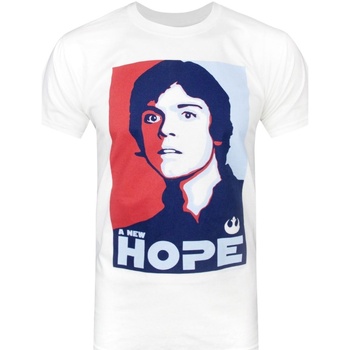Abbigliamento Uomo T-shirts a maniche lunghe Star Wars: A New Hope NS5502 Bianco
