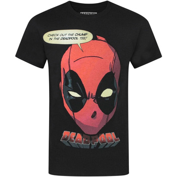 Abbigliamento Uomo T-shirts a maniche lunghe Deadpool Chump Nero