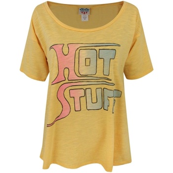 Abbigliamento Donna T-shirts a maniche lunghe Junk Food Hot Stuff Multicolore