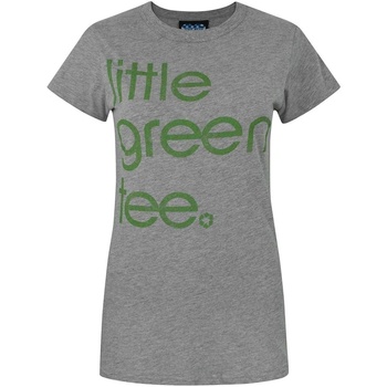 Abbigliamento Donna T-shirts a maniche lunghe Junk Food Little Green Tee Grigio