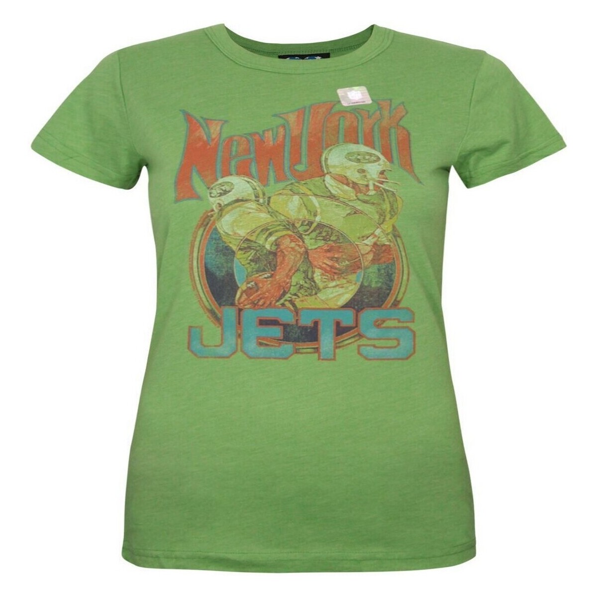 Abbigliamento Donna T-shirts a maniche lunghe Junk Food New York Jets Verde