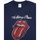 Abbigliamento Uomo T-shirts a maniche lunghe The Rolling Stones Tongue Blu