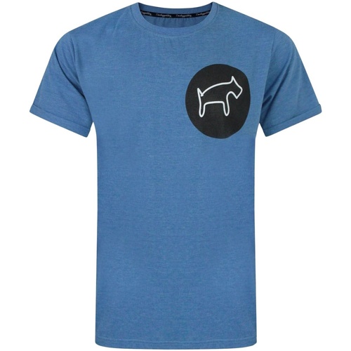 Abbigliamento Uomo T-shirts a maniche lunghe Two Legged Dog NS6063 Blu
