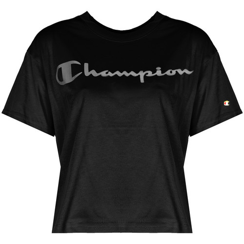 Abbigliamento Donna T-shirt maniche corte Champion 113290 Nero