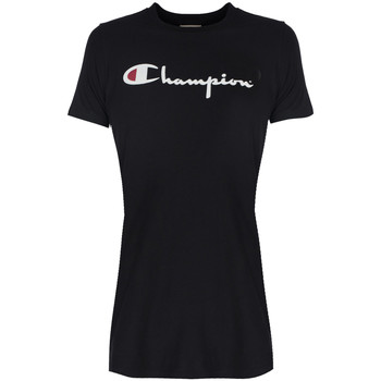 Abbigliamento Donna T-shirt maniche corte Champion 110045 Nero