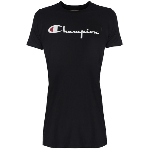 Abbigliamento Donna T-shirt maniche corte Champion 110045 Nero
