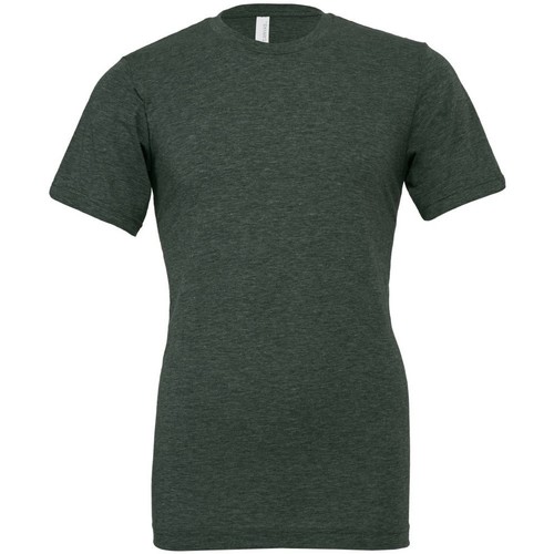 Abbigliamento T-shirts a maniche lunghe Bella + Canvas CVC3001 Verde