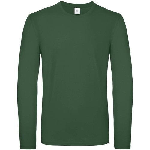 Abbigliamento Donna T-shirts a maniche lunghe B And C TU05T Verde