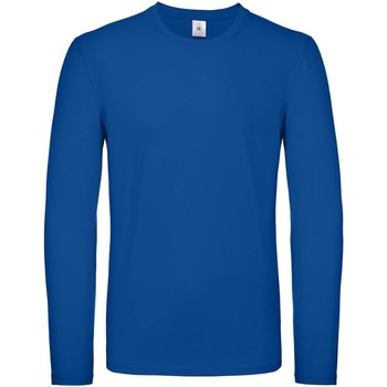 Abbigliamento Donna T-shirts a maniche lunghe B And C TU05T Blu