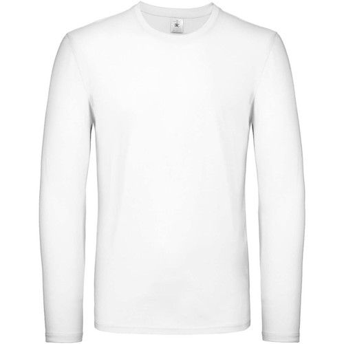 Abbigliamento Donna T-shirts a maniche lunghe B And C TU05T Bianco