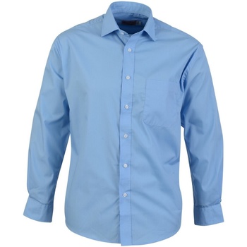 Abbigliamento Uomo Camicie maniche lunghe Absolute Apparel  Blu