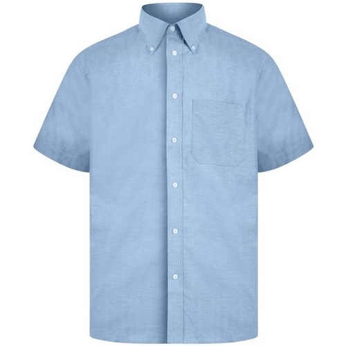 Abbigliamento Uomo Camicie maniche corte Absolute Apparel AB120 Blu