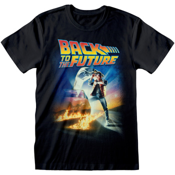 Abbigliamento T-shirts a maniche lunghe Back To The Future  Nero