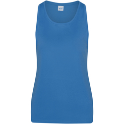 Abbigliamento Top / T-shirt senza maniche Awdis Smooth Blu