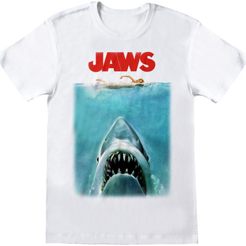 Abbigliamento T-shirt & Polo Jaws  Bianco